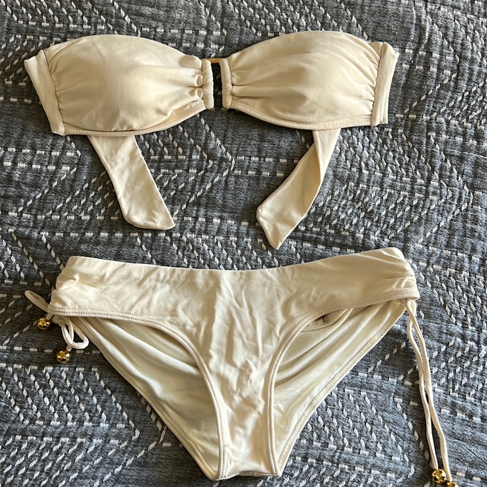 Ondademar off white bikini